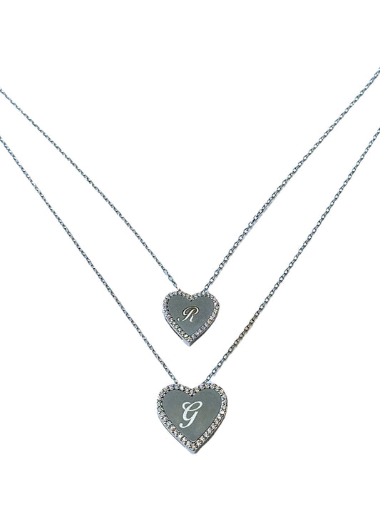 Collana Cuore Specchio