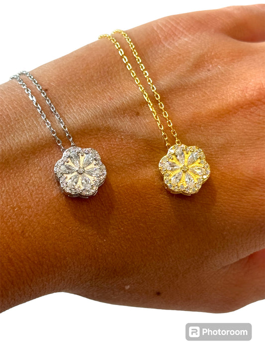 Collana Punto Luce flower