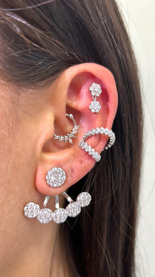 EarCuff Doppio Intreccio