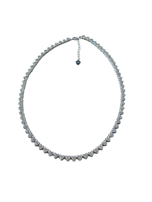 Collana choker Grace cuori