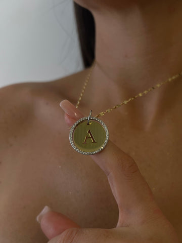 Collana Targhetta Anima