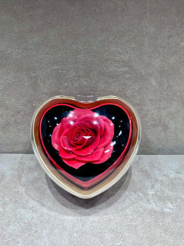 Scatola Cuore con Rosa