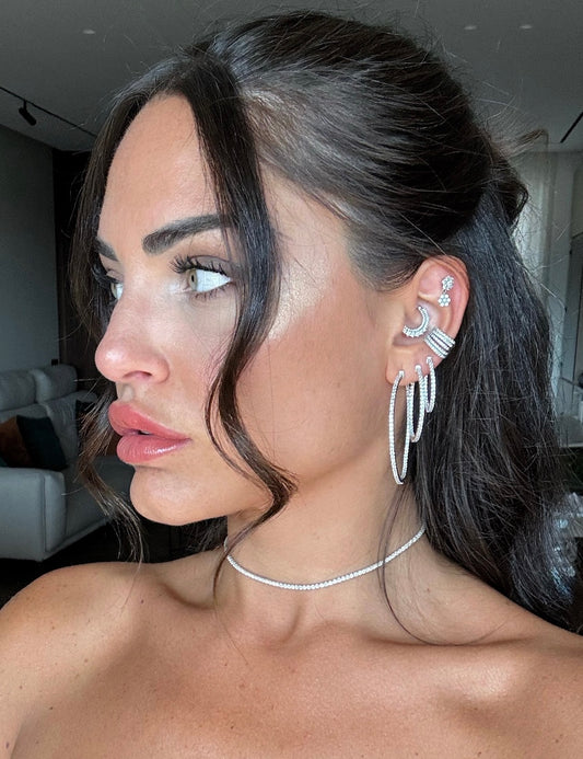 Collana choker Tennis