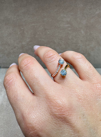 Anello Doppio Solitario