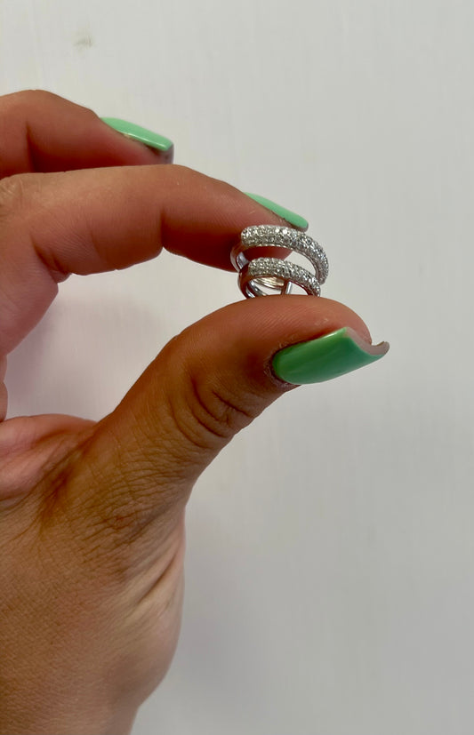 Earcuff Doppio Filo Bombato