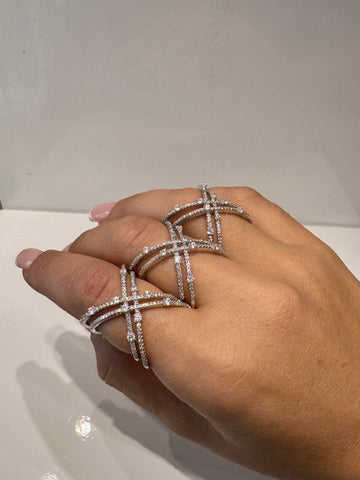 Anello Incrocio Lux