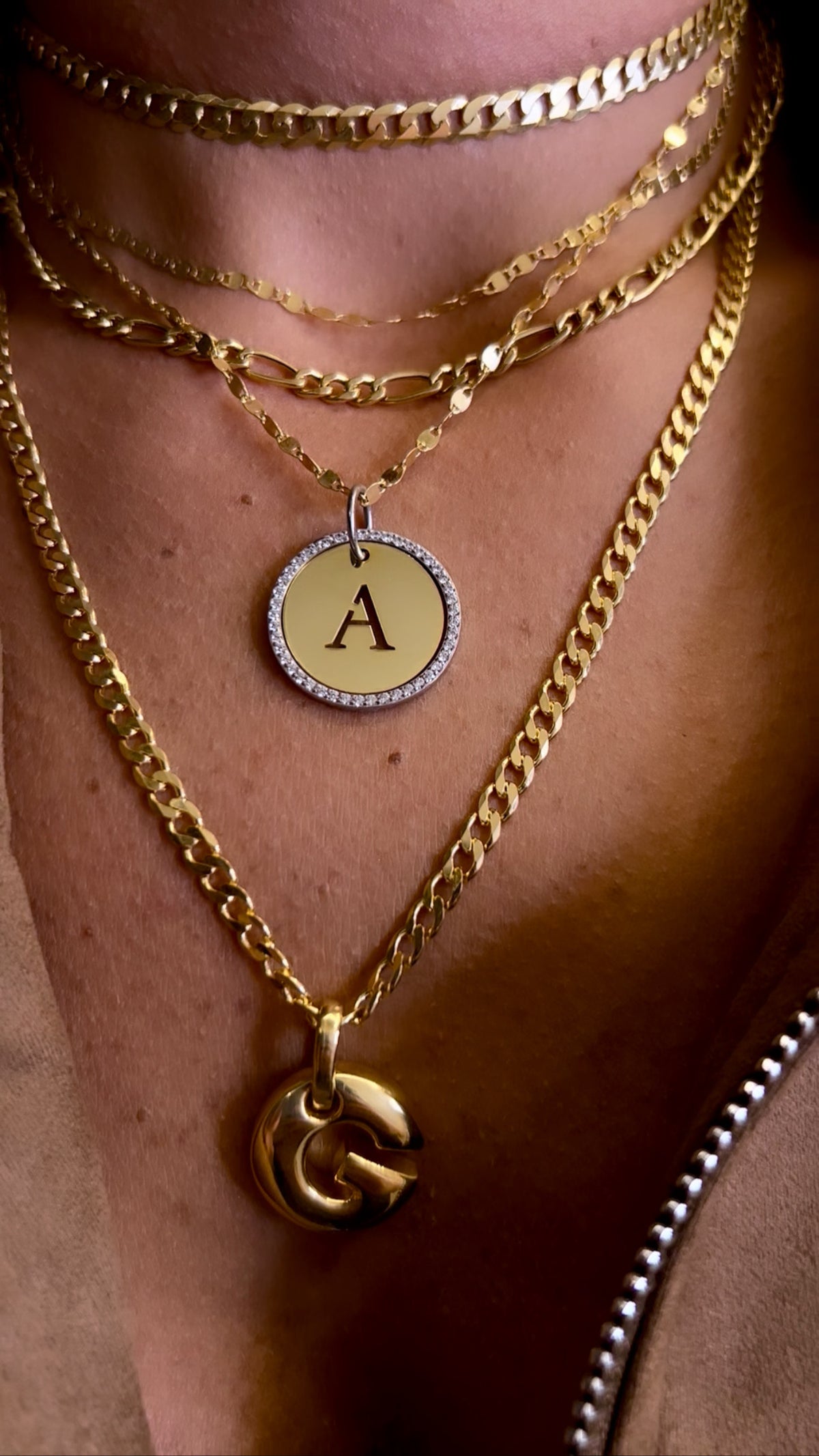 Collana Targhetta Anima