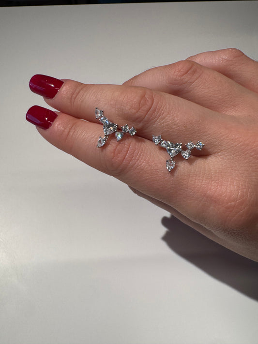 Orecchini Cuore Luce