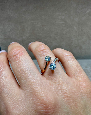 Anello Doppio Solitario