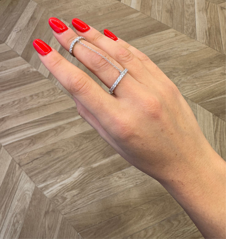 Anello Doppia Veretta