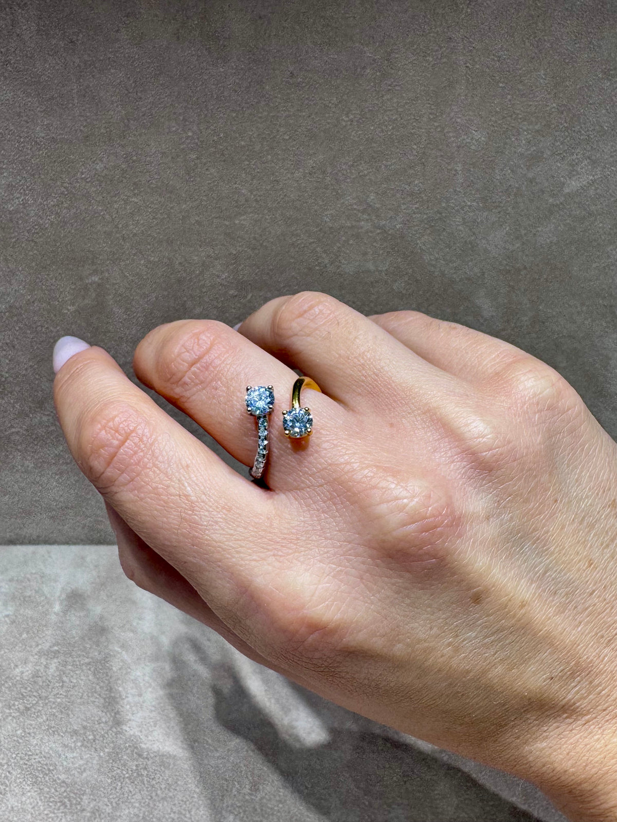 Anello Doppio Solitario